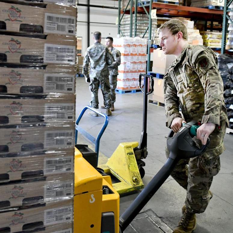 National Guard troops arrive in Santa Barbara County to support Foodbank operations